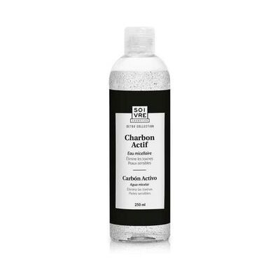 Soivre - Agua Micelar Carbón Activo - Carbón activado - 250ml - Agua micelar Soivre - Agua Micelar Carbón Activo - Carbón activado - 250ml - Agua micelar