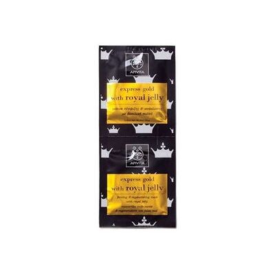 Apivita Express gold Mascarilla Reafirmante Jalea Real 2 udsx8 ml Apivita Express gold Mascarilla Reafirmante Jalea Real 2 udsx8 ml