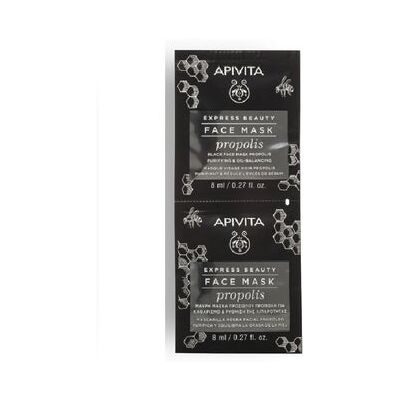 Mascarilla Facial Apivita Propóleo - Purificante para Piel Grasa - 6x(2x8 ml) Mascarilla Facial Apivita Propóleo - Purificante para Piel Grasa - 6x(2x8 ml)