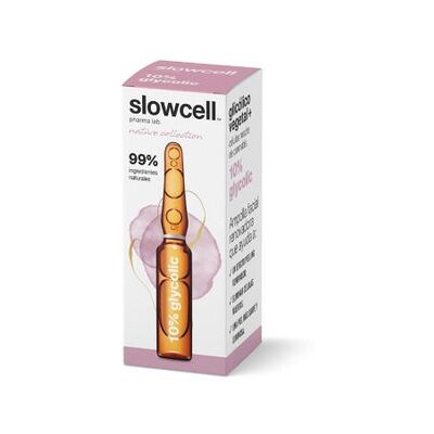 Slowcell - Ampolla Glicólica Vegetal 10% - Cuidado Facial Slowcell - Ampolla Glicólica Vegetal 10% - Cuidado Facial