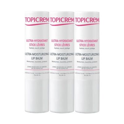 Topicrem Kit Ultrahidratante Stick Labial 3x4 g Topicrem Kit Ultrahidratante Stick Labial 3x4 g