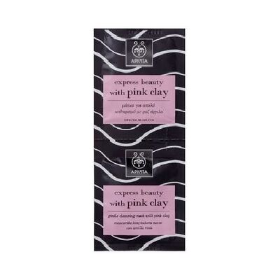 Apivita Express Beauty Máscara Limpiadora Suave con Arcilla Rosa (2 x 8 ml) Apivita Express Beauty Máscara Limpiadora Suave con Arcilla Rosa (2 x 8 ml)