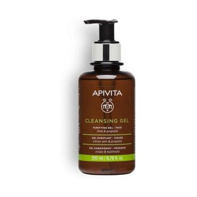 Apivita Cleansing gel Limpiador con Propóleo y Citricos 200 ml Apivita Cleansing gel Limpiador con Propóleo y Citricos 200 ml