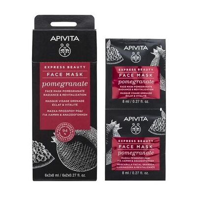 Apivita Mascarilla Express granada 2 X8 ml Apivita Mascarilla Express granada 2 X8 ml