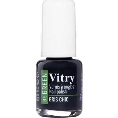 Esmalte de Uñas Be Green Gris Chic - Resistente y Saludable Esmalte de Uñas Be Green Gris Chic - Resistente y Saludable