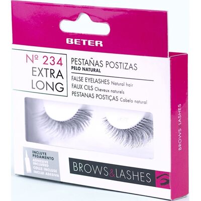 BETER Set Pestañas Postizas Nº 234 Extra Long 1 ud BETER Set Pestañas Postizas Nº 234 Extra Long 1 ud