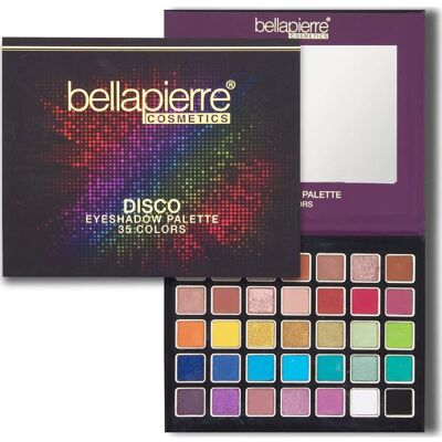 Bellapierre Cosmetics Paleta 35 Sombras Disco 38 g Bellapierre Cosmetics Paleta 35 Sombras Disco 38 g
