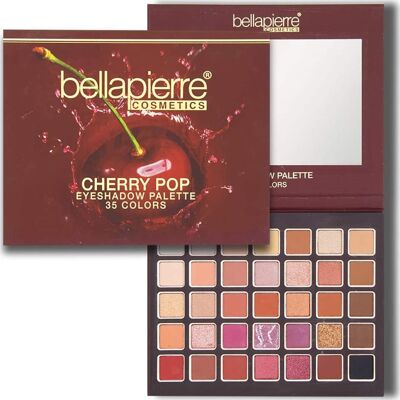 Bellapierre Cosmetics Paleta 35 Sombras Cherry Pop 38 g Bellapierre Cosmetics Paleta 35 Sombras Cherry Pop 38 g