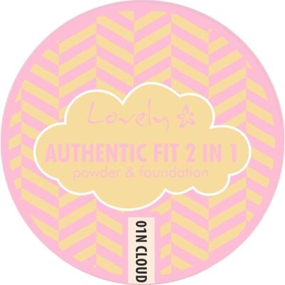 MANADA - Lovely Authentic Fit 2-in-1 Foundation Powder 01N Cloud - 9,5 g MANADA - Lovely Authentic Fit 2-in-1 Foundation Powder 01N Cloud - 9,5 g