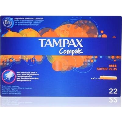 Tampax Compak super plus 22 uds Tampax Compak super plus 22 uds