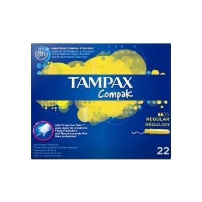Tampax Compak Regular 22 uds Tampax Compak Regular 22 uds