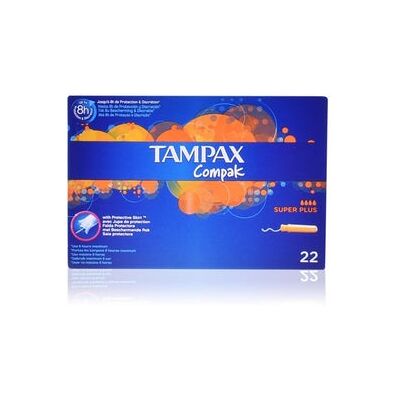 Tampax Compak super plus 22 uds Tampax Compak super plus 22 uds