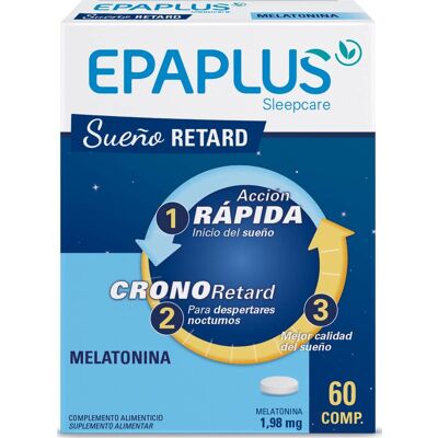 Epaplus - Sleepcare Pure Melatonin Retard - Melatonin - Dietary supplement Epaplus - Sleepcare Pure Melatonin Retard - Melatonin - Dietary supplement