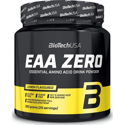 BioTechUSA EAA Zero - Uva Azul - 350g Suplemento dietético BioTechUSA EAA Zero - Uva Azul - 350g Suplemento dietético