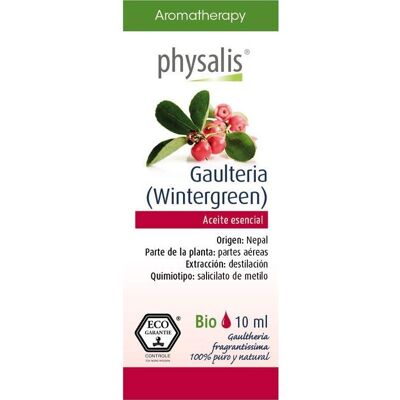 PHYSALIS Aceite Esencial de Gaulteria Bio 10 ml PHYSALIS Aceite Esencial de Gaulteria Bio 10 ml