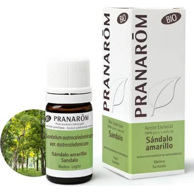 Pranarôm Aceite Esencial de Sándalo Amarillo BIO 5 ml Pranarôm Aceite Esencial de Sándalo Amarillo BIO 5 ml