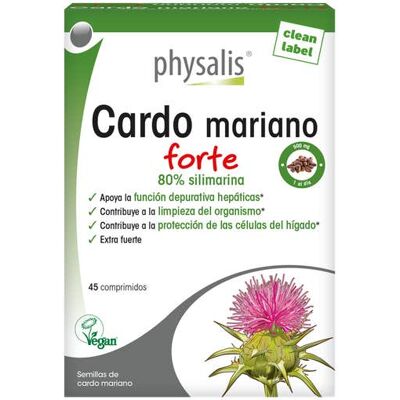 Physalis Cardo Mariano Fuerte - Apoyo para Hígado y Desintoxicación Physalis Cardo Mariano Fuerte - Apoyo para Hígado y Desintoxicación