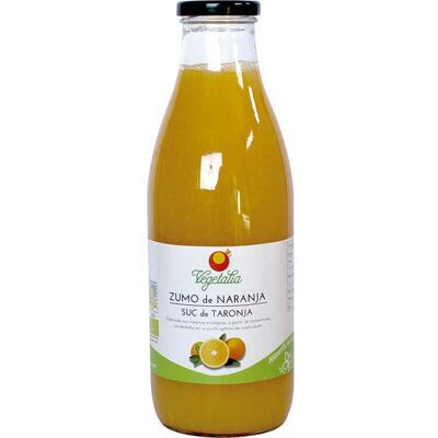 Zumo de naranja ecológico Vegetalia 6x1L Zumo de naranja ecológico Vegetalia 6x1L