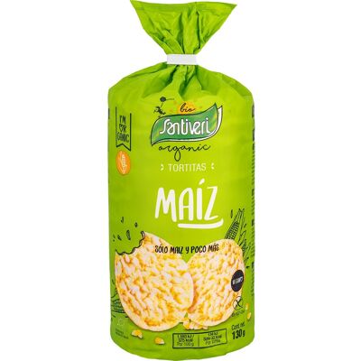 Santiveri Pasteles de Maíz Bio 130 g Santiveri Pasteles de Maíz Bio 130 g