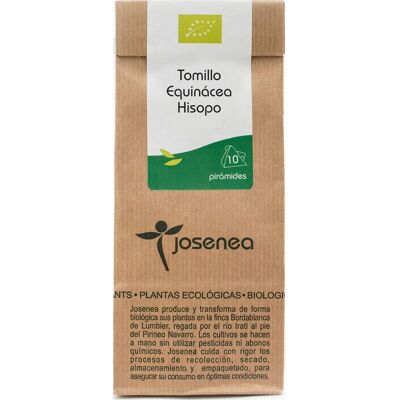 Infusión de tomillo echinacea hisopo - Josenea Infusión de tomillo echinacea hisopo - Josenea