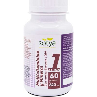 Sotya Multivitamínico y Mineral 60 Cápsulas - Multivitaminico Sotya Multivitamínico y Mineral 60 Cápsulas - Multivitaminico