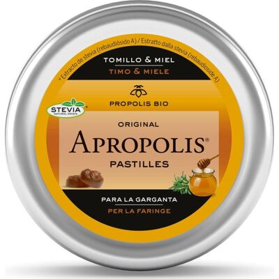 APROLIS Pastillas Miel Tomillo Masticables 50 g APROLIS Pastillas Miel Tomillo Masticables 50 g