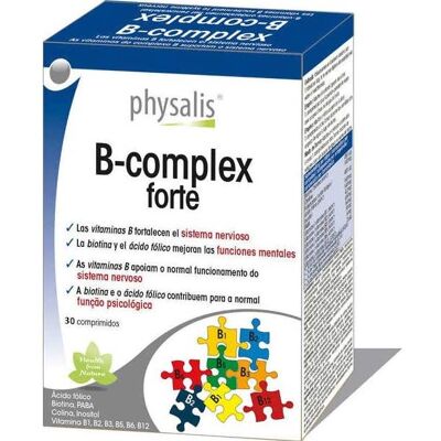 Physalis B-Complejo Forte - Vitaminas B completas para el sistema nervioso Physalis B-Complejo Forte - Vitaminas B completas para el sistema nervioso