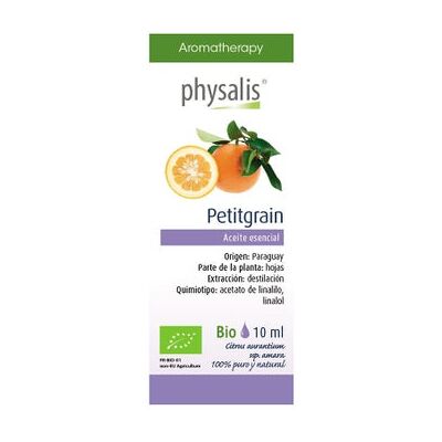 Aceite Esencial Petitgrain Bio de Physalis - 10 ml Aceite Esencial Petitgrain Bio de Physalis - 10 ml