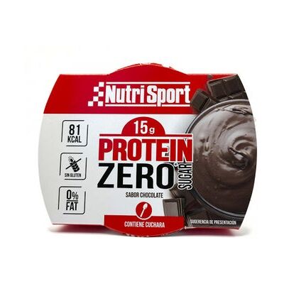Nutrisport Protein Zero Sugar Pudding Chocolate 135 g Nutrisport Protein Zero Sugar Pudding Chocolate 135 g