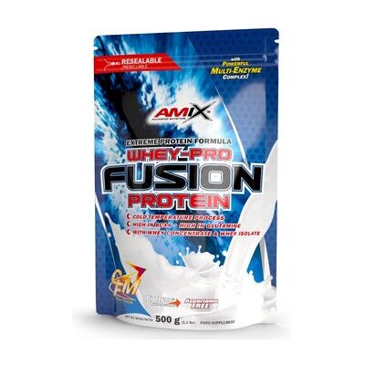 Amix Whey-Pro Fusion Fresa 500g - Proteína en polvo Amix Whey-Pro Fusion Fresa 500g - Proteína en polvo