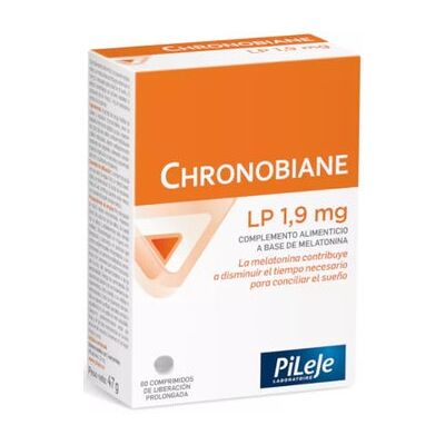 Pileje Chronobiane LP 1,9 mg 60 tabletas - Suplemento para dormir Pileje Chronobiane LP 1,9 mg 60 tabletas - Suplemento para dormir
