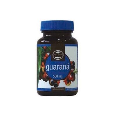 Naturmil Guarana 500mg - Suplemento alimenticio Naturmil Guarana 500mg - Suplemento alimenticio