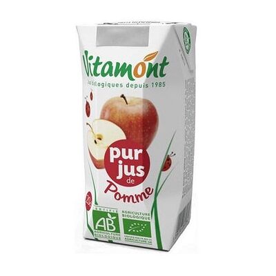 Jugo de manzana Vitamont - Puro, Ecológico - Zumos Jugo de manzana Vitamont - Puro, Ecológico - Zumos