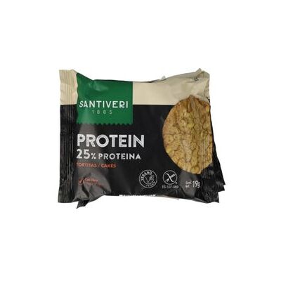 Santiveri Protein 25% Tortitas 3x19g Santiveri Protein 25% Tortitas 3x19g