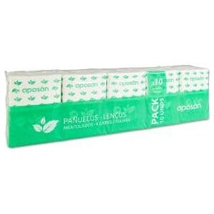 APOSAN Pañuelos Mentol 10x10uds APOSAN Pañuelos Mentol 10x10uds