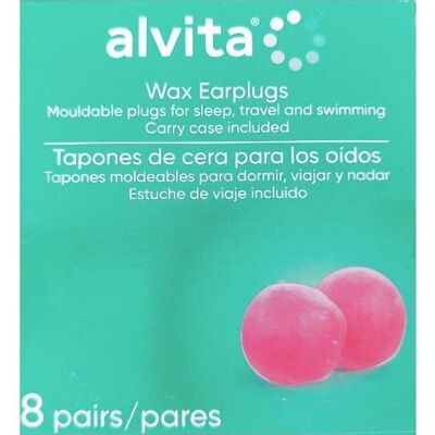 Alvita Tapones Oído Cera 16 uds Alvita Tapones Oído Cera 16 uds