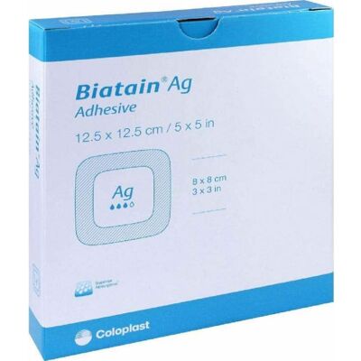 Biatain Plata Apósito no Adhesivo 15x15cm 3uds Biatain Plata Apósito no Adhesivo 15x15cm 3uds