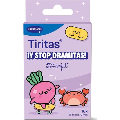 HARTMANN Mr Wonderful Aposito Curitas - 72mmx25mm - 16 unidades HARTMANN Mr Wonderful Aposito Curitas - 72mmx25mm - 16 unidades