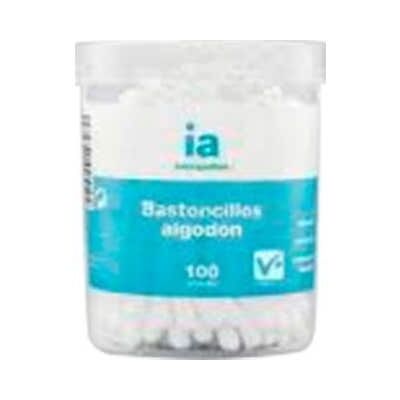 INTERAPOTHEK Bastoncillos Algodón 100 uds INTERAPOTHEK Bastoncillos Algodón 100 uds