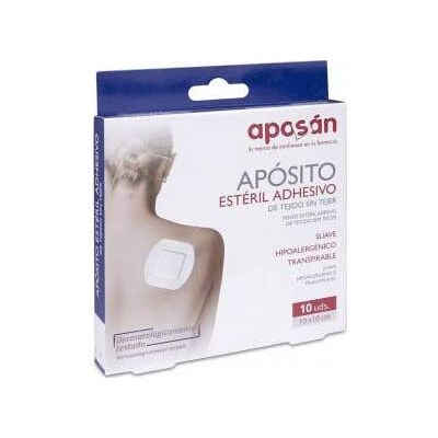 Aposan Parche Estéril Adhesivo - Apósito Aposan Parche Estéril Adhesivo - Apósito