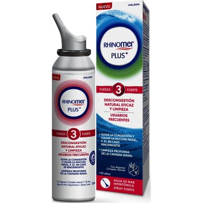 Rhinomer Plus+ Spray Nasal Descongestionante y Limpiador - Spray Nasal Rhinomer Plus+ Spray Nasal Descongestionante y Limpiador - Spray Nasal