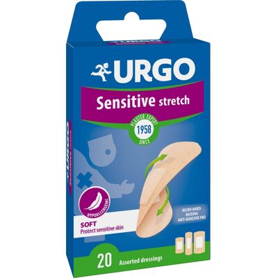 URGO Sensitive Stretch 20 apósitos URGO Sensitive Stretch 20 apósitos