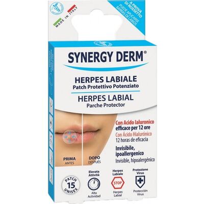 Synergy Derm Herpes Labial Ácido Hialurónico Parche 5uds Synergy Derm Herpes Labial Ácido Hialurónico Parche 5uds