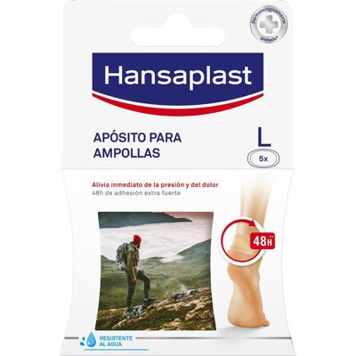 Hansaplast Apósito Para Ampollas L 5 uds Hansaplast Apósito Para Ampollas L 5 uds