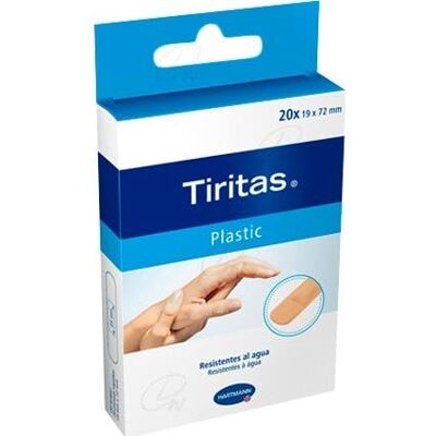HARTMANN Tiritas® plastic apósito adhesivo 19 X 72 14 uds HARTMANN Tiritas® plastic apósito adhesivo 19 X 72 14 uds
