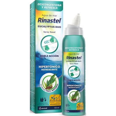 Almirall Rinastel Eucalyptus Spray Nasal Agua de Mar 125 ml Almirall Rinastel Eucalyptus Spray Nasal Agua de Mar 125 ml