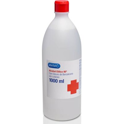 Alvita Alcohol Etílico 96º 1000 ml Alvita Alcohol Etílico 96º 1000 ml
