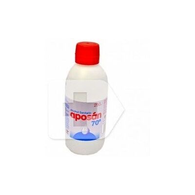 APOSAN Aposán alcohol sanitario 70° 250ml APOSAN Aposán alcohol sanitario 70° 250ml