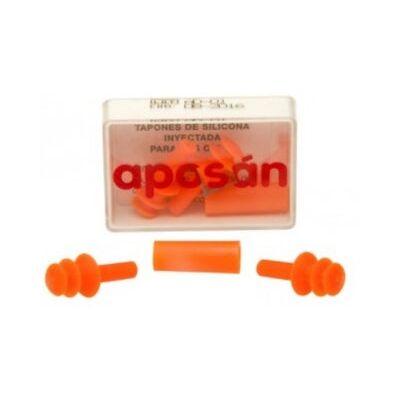 APOSAN Aposán tapones oídos silicona adultos 2uds APOSAN Aposán tapones oídos silicona adultos 2uds