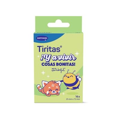 HARTMANN Mr Wonderful Aposito Curitas - 72mmx25mm - 16 unidades HARTMANN Mr Wonderful Aposito Curitas - 72mmx25mm - 16 unidades
